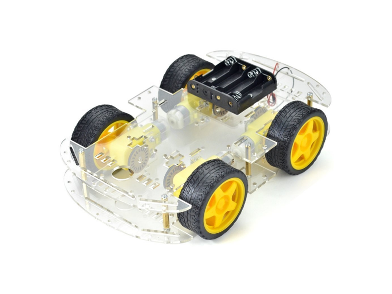 4wd smart robot car chassis kit