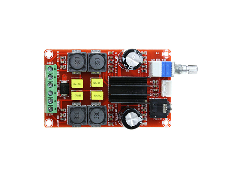 Reland Sun Digitales Verstärkermodul TPA3116D2 – 2x50W, 5-24V DC Für DIY Audio