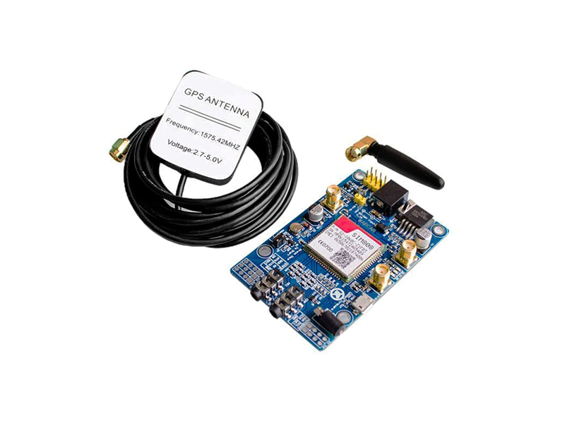 SIM808 GSM/GPRS/GPS Module With Antennas - Image 1